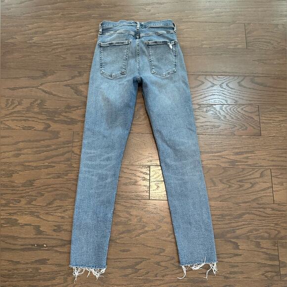 Agolde Sophie Distressed High Rise Ankle Skinny in Pentacle Size 28 - Picture 4 of 11